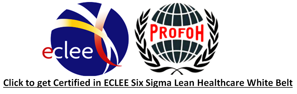 eclee profoh white belt in healthcare