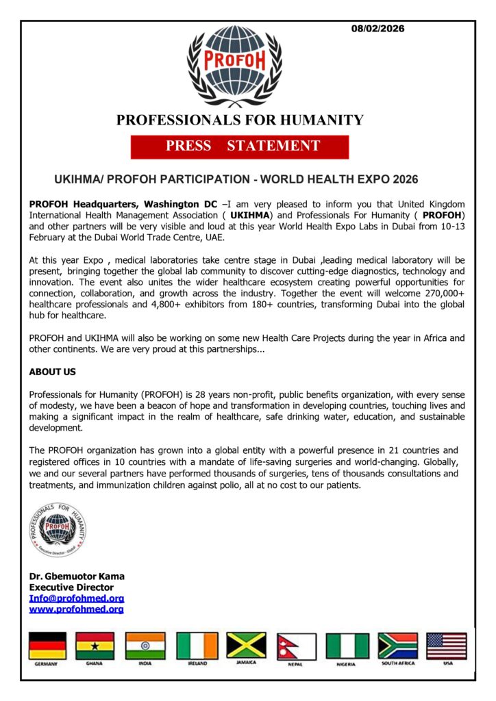 press statement whx 2026