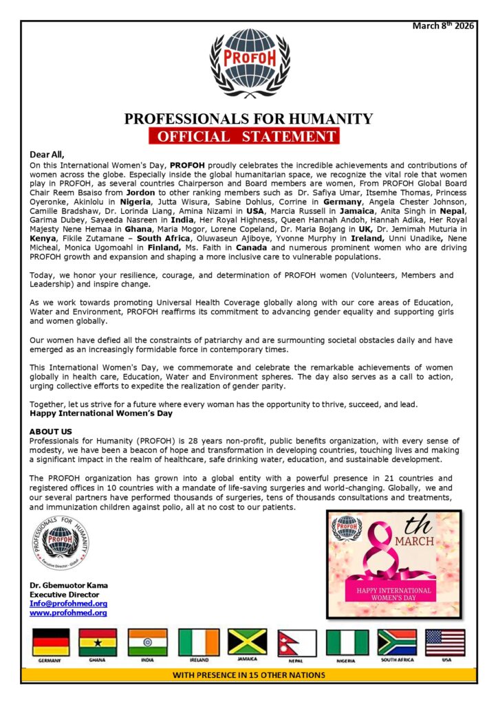 press statement women